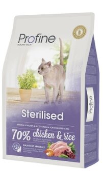 Profine Sterilised KIP 10 kg kattenvoer
