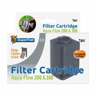 SuperFish - Aqua-Flow 200 Filter Easy Click Cassette 1 stuks