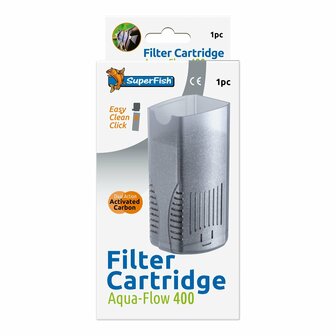 SuperFish - Aqua-Flow 400 Filter Easy Click Cassette 1 stuks