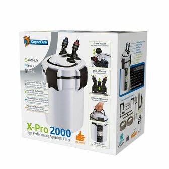 Superfish X-Pro 2000 (aquaria tot 600 liter)