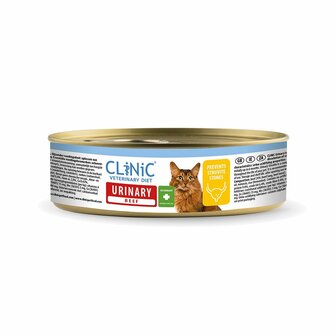 Clinic Vd kat urinary beef/ rund 100 gram 