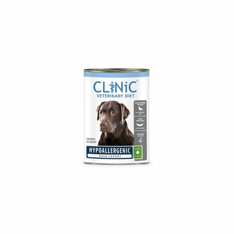 Clinic Vd Dog Hypoallergenic- Hondendieetvoer - Duck/eend 415 g