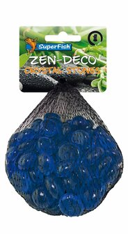 Superfish Zen-deco Crystal stenen Blauw