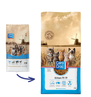 Caro Croc Kitten 2kg kattenvoer