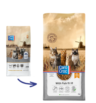 Caro Croc With Fish 7 Kg