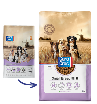 Caro Croc Small Breed Mini 3 kg hondenvoer 