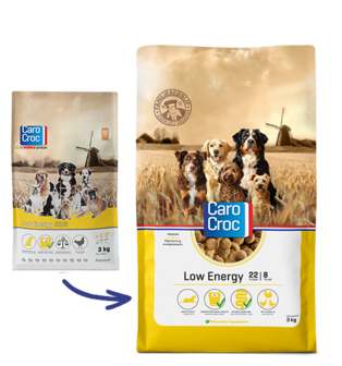 Caro Croc Low Energy 3 Kg hondenvoer
