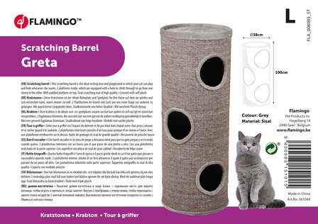 Krabton Greta L 38x38x100 cm