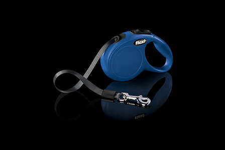 flexi rollijn CLASSIC tape XS blauw, 3 meter.