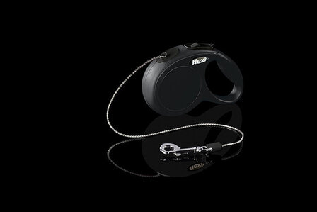 Flexi-Rollijn-Classic-Cord-XS-Zwart