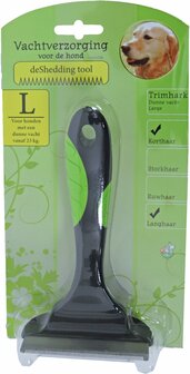 Boon vachtverzorging hond trimhark dunne vacht, large.