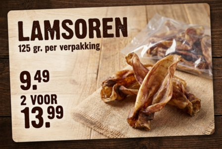 Beeztees Lamsoren Vol 125G