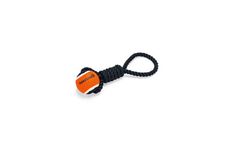 Beeztees Flossytoy M Bal Leira Zwart 30 cm