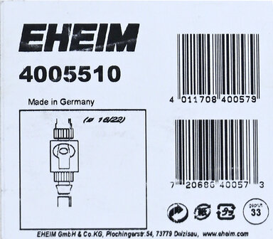 Eheim slangkraan 16/22 mm, 400 551