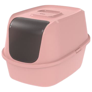Boony Kattenbak Bisogna Pink | Gesloten kattenbak