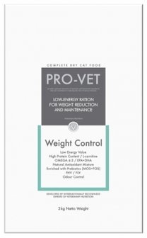 Pro-Vet Cat Weight Control 3 kg