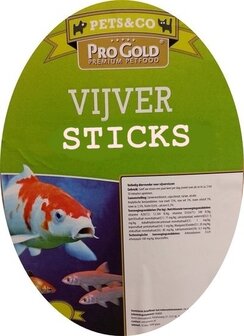 Pro Gold Vijver Sticks 3 Liter