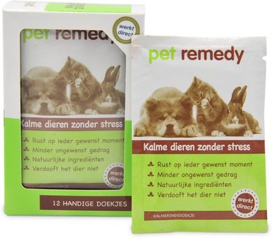 Pet Remedy kalmerende doekjes 12st