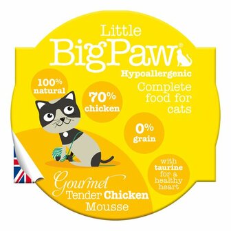 Little Big Paw malse kip mouse kattenvoer