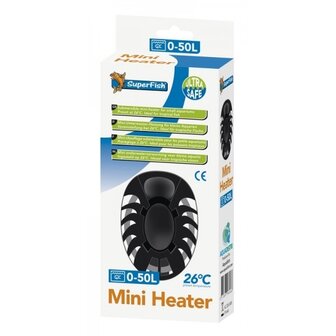 SuperFish - Mini Heater 55 watt 0-30 liter