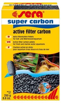 Sera - Super Carbon 250 gram