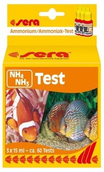 Sera NH4/NH3 Ammonium en Ammoniak Test 15 ML