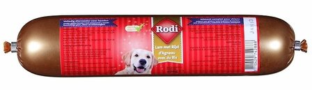 Rodi Worst Lam &amp; Rijst 400 Gram