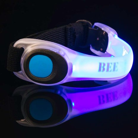 Bee Seen Led Safety Band Blue