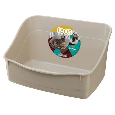 Ontstaan pizza Tussendoortje Ferplast - L 305 Toilet Konijnen 37 x 27 x 18,5 cm - Jouwdierenwinkel.nl