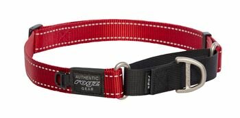 Rogz Utility Control Halsband Red