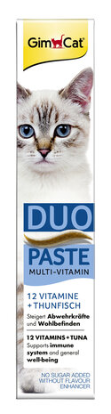 GimCat Duo Multi-Vitamine Pasta Tonijn 50gr