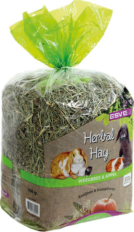 Esve Herbal Hay Weegbree en Appel 500 gr
