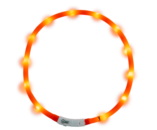 Jack and Vanilla Led Halsband Oranje