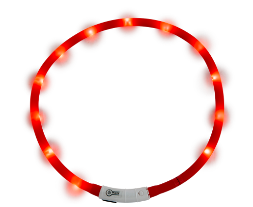 Jack and Vanilla Led Halsband Rood