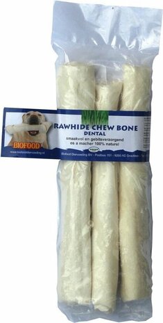 Biofood Dental Rol  Hondensnacks - Rund ca. 75 g 3 stuks