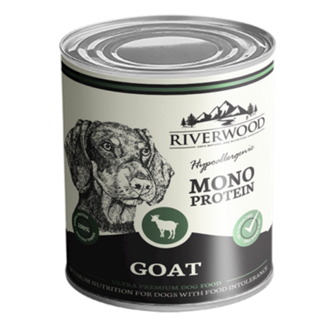 Riverwood natvoer Geit mono proteïne 400 gram