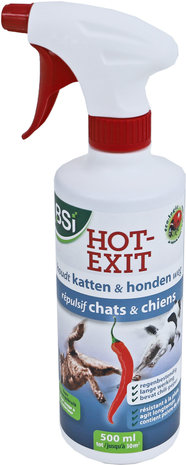 BSI hot-exit outdoor houdt katten en honden weg, 500 ml