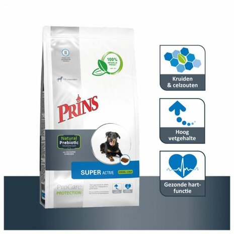 Prins Procare Protection Superactive - Hondenvoer - 3 kg