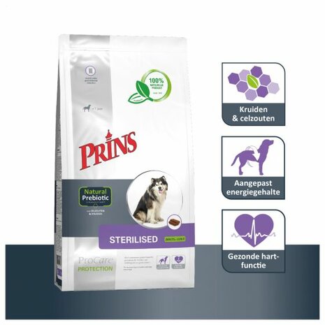 Prins Procare Protection Sterilised - Hondenvoer - 3 kg