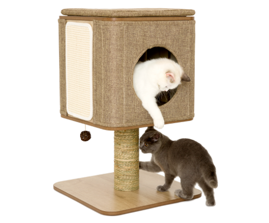 Jack and Vanilla Molly Kattenmeubel Stand Bruin