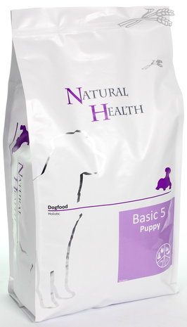 Natural Health Dog Basic 5 Puppy 2,5 kg