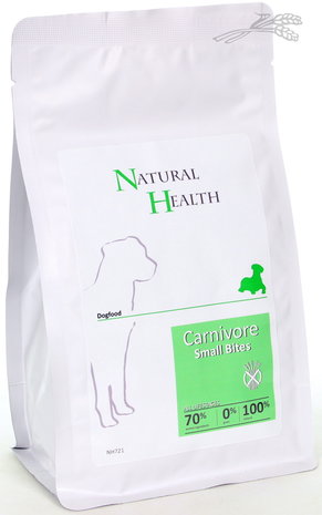 Natural Health Dog Carnivore Small Bite 400 gr