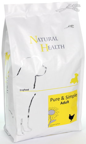 Natural Health Dog Chicken & Rice 2 kg