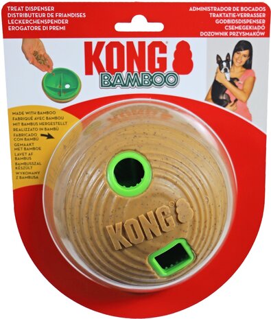 Kong hond Bamboo feeder ball, medium