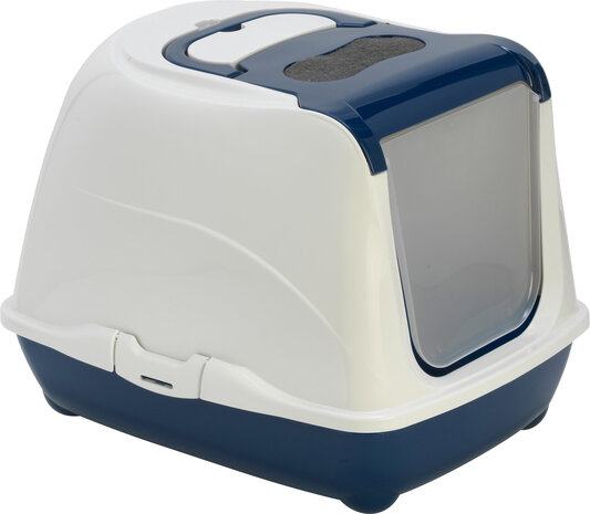 Kattentoilet Flip Cat Medium Donkerblauw