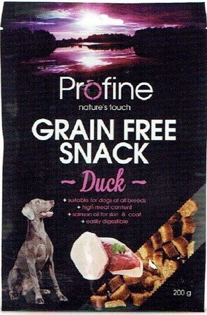Profine Grain Free Snack Duck 200 gr