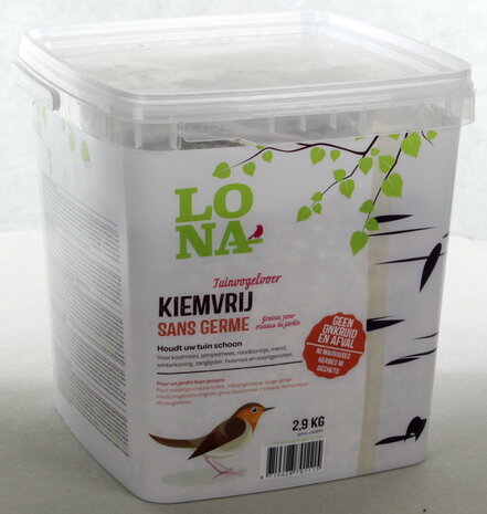 LONA Kiemvrij Tuinvogelvoer 3,2 kg