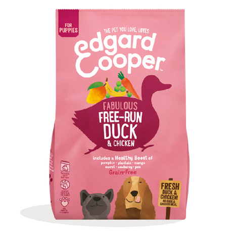 Edgard&Cooper Free-Run Duck Puppy 2.5 kg Graanvrij