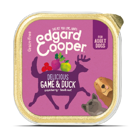 Edgard & Cooper kuipje wild 150 gram Graanvrij 
