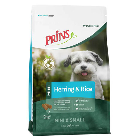 Prins Procare Herring & Rice mini 7.5 kg hondenvoer